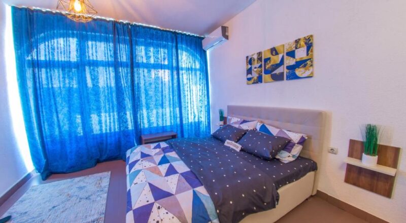 The Jewel of Mostar - Studio apartment Sapphire - Hit Booker - Bedroom