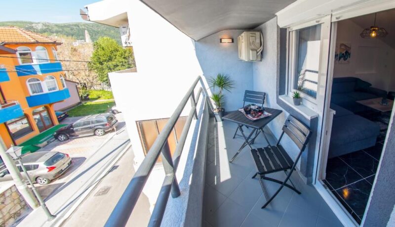 The jewel of Mostar - Apartment Emerald Luxe - Balcony
